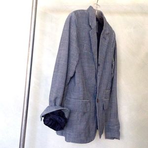 Denim blazer